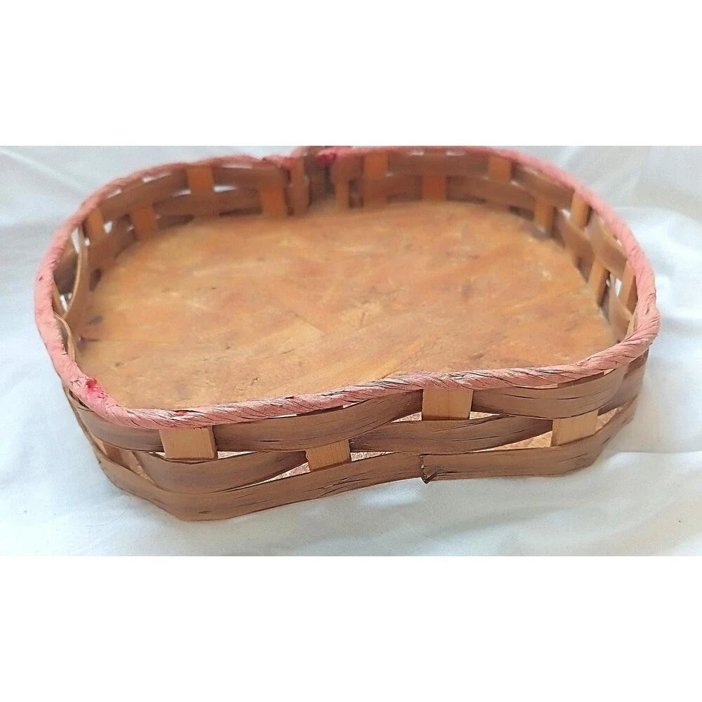 Vintage Apple Shaped Basket